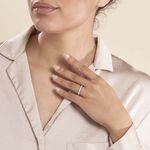Alliance Rhea Or Blanc Diamant - Bijoux Femme | Histoire d&rsquo;Or