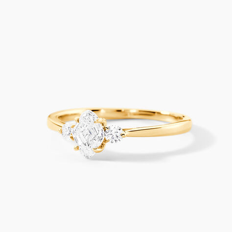 Bague Collection Icone Or Jaune Diamant Synthétique - Nouveautés Femme | Histoire d’Or