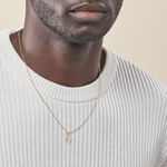 Pendentif Ionia Lettre Or Jaune - Pendentifs Famille | Histoire d&rsquo;Or