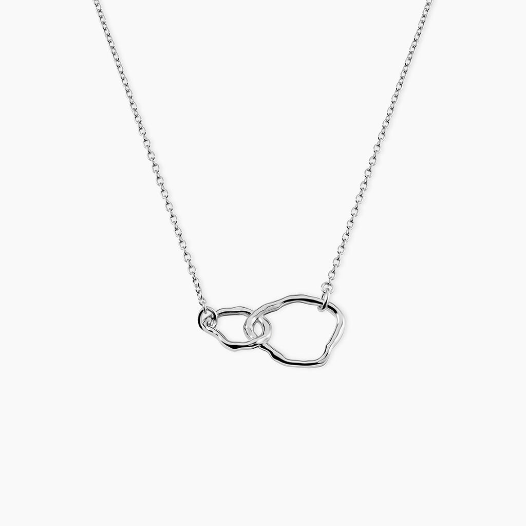 Collier Paros Argent Blanc - Colliers fantaisie Femme | Histoire d&rsquo;Or