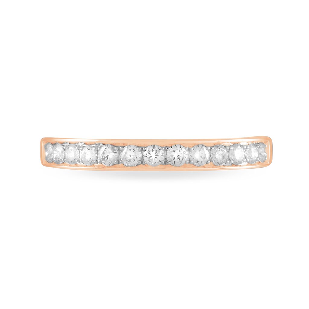 Alliance Collection Juliette Or Rose Diamant - Alliances Femme | Histoire d&rsquo;Or