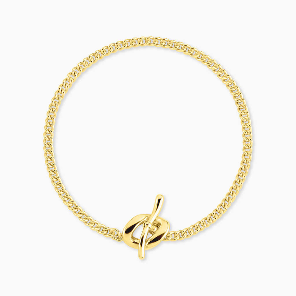 Bracelet Allure Argent Jaune - F&ecirc;te des m&egrave;res Femme | Histoire d&rsquo;Or