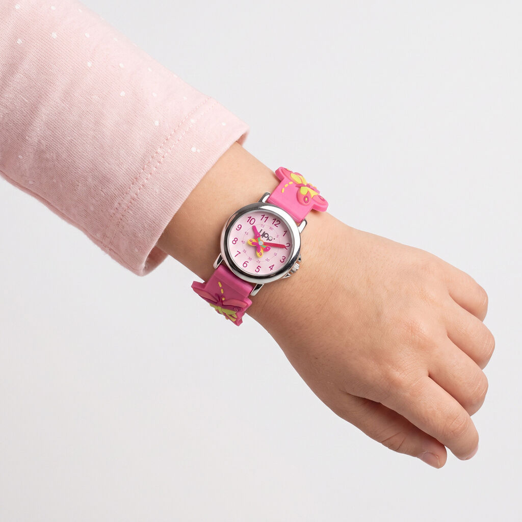 Montre Upp Fuzzy Rose - Montres Enfant | Histoire d&rsquo;Or