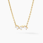 Collier Shiny Garden Or Jaune Oxyde De Zirconium - Colliers Femme | Histoire d&rsquo;Or