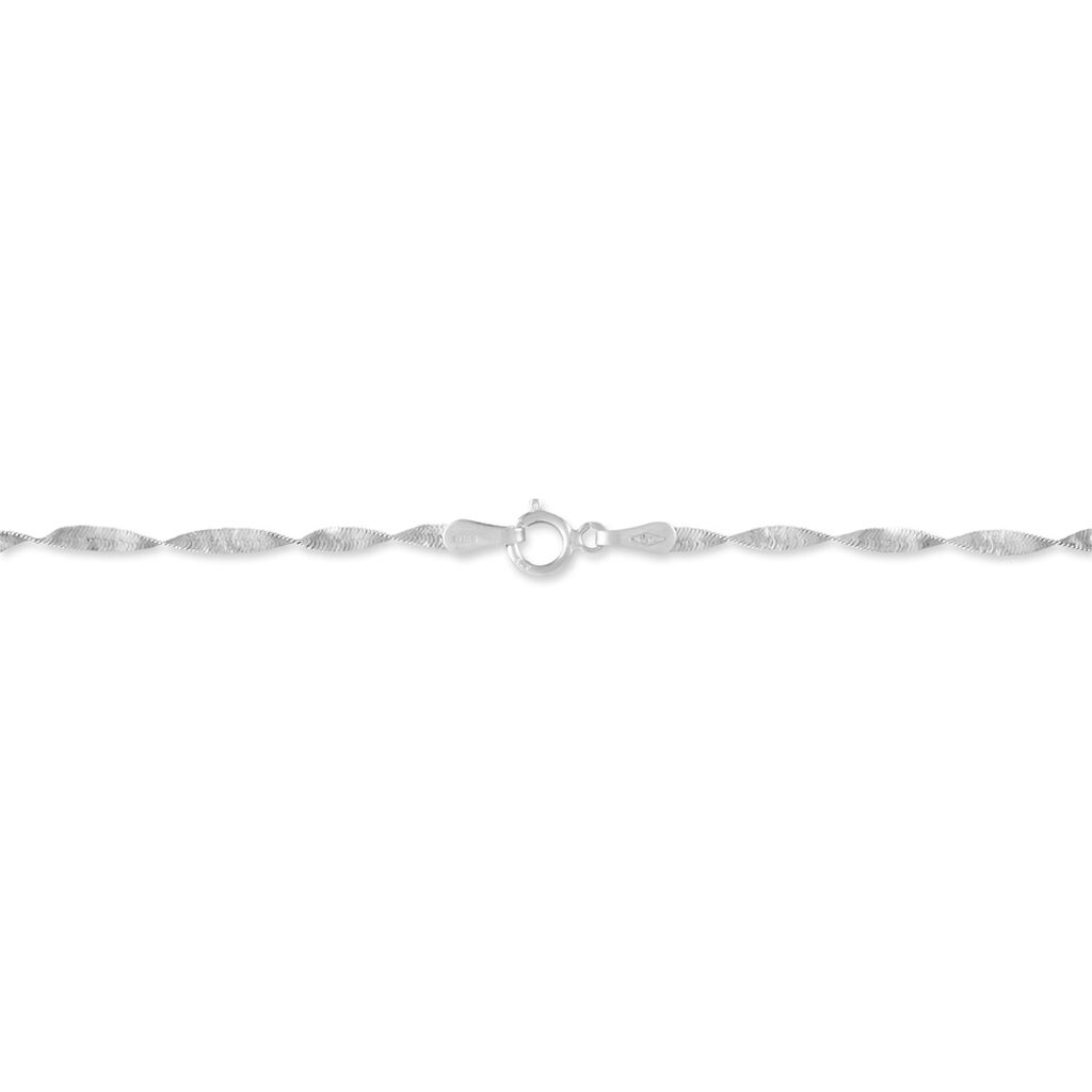 Bracelet Izar Torsadee Or Blanc - Bracelets Femme | Histoire d’Or