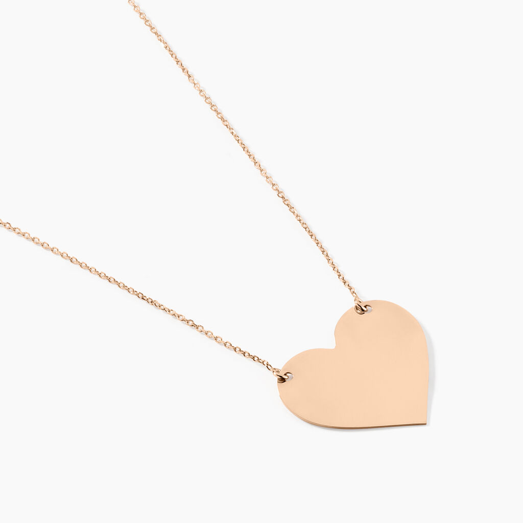 Collier Breanin Or Rose - Colliers Naissance Femme | Histoire d&rsquo;Or