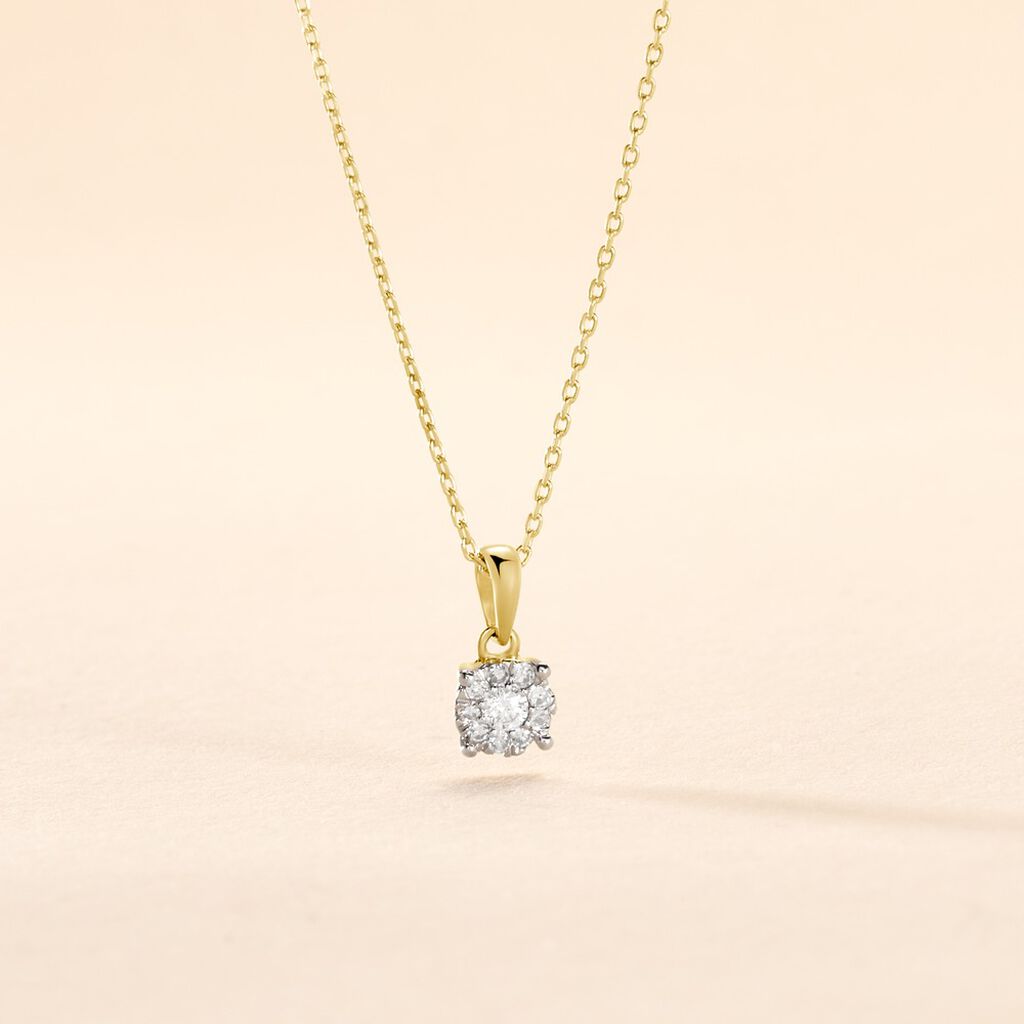 Collier Artemis Or Jaune Diamants - Colliers Femme | Histoire d’Or