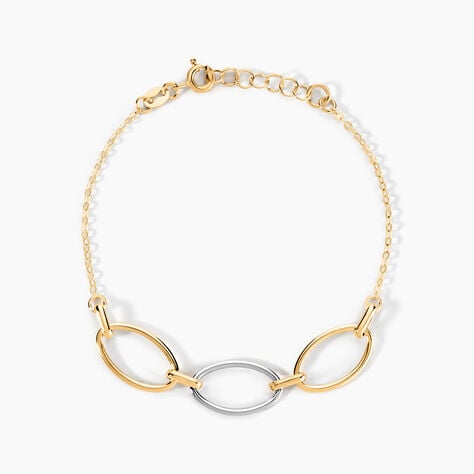 Bracelet Lucia Or Bicolore - Bracelets Femme | Histoire d’Or