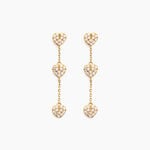 Boucles D'oreilles Pendantes Bomb Lover Or Jaune Oxyde De Zirconium - Boucles d'oreilles pendantes Femme | Histoire d&rsquo;Or