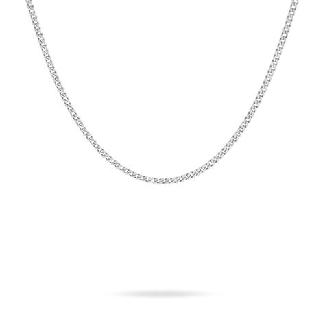 Chaîne Annael Maille Gourmette Argent Blanc - Chaines Femme | Histoire d’Or