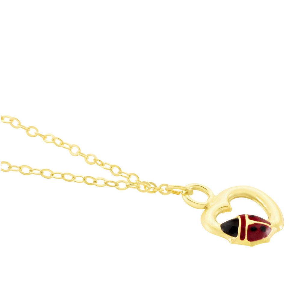 Collier Hydrangee Or Jaune - Colliers Enfant | Histoire d’Or