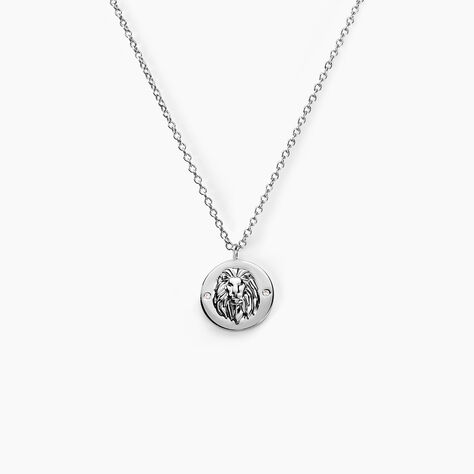 Collier Leola Argent Blanc Oxyde De Zirconium - Colliers fantaisie Femme | Histoire d’Or