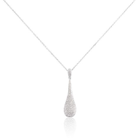 Collier Celine Or Blanc Diamant - Colliers Femme | Histoire d’Or