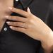 Bague Or Blanc Anilie Diamant - Bagues solitaires Femme | Histoire d’Or