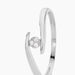 Bague Nolah Or Blanc Diamant - Bagues solitaires Femme | Histoire d’Or