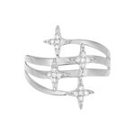 Bague Danilana Or Blanc Diamant - Bagues avec pierre Femme | Histoire d&rsquo;Or