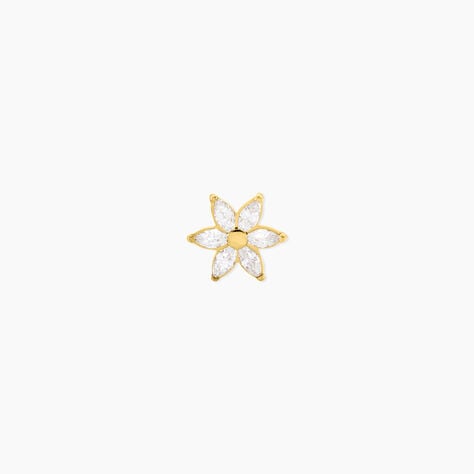 Piercing Finna Acier Jaune Oxyde De Zirconium - Bijoux Femme | Histoire d’Or