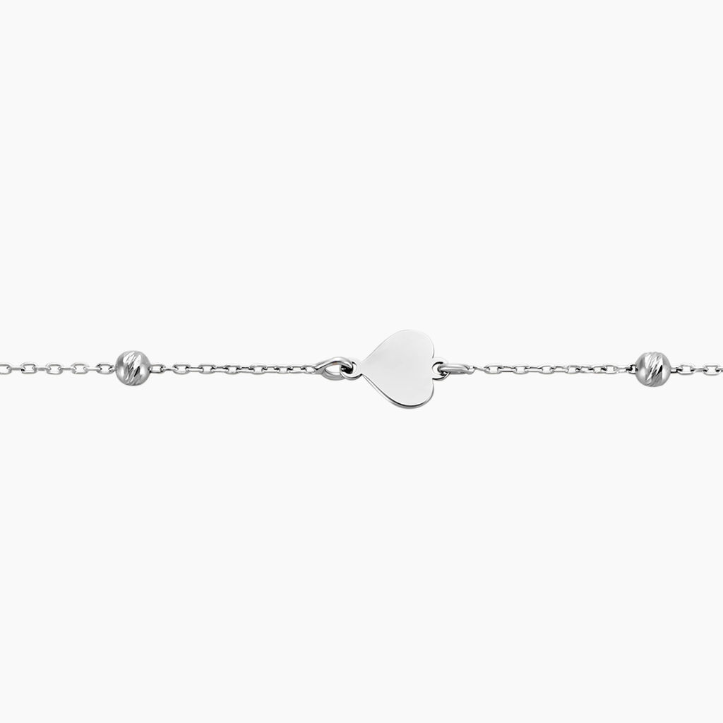 Bracelet Onelia Argent Blanc Cristal - Bracelets Femme | Histoire d&rsquo;Or