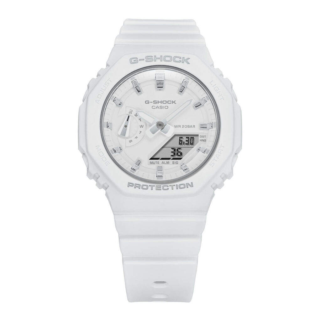 Montre Casio G-shock Blanc - Montres Femme | Histoire d&rsquo;Or