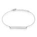 Bracelet Suzeanne Argent Blanc Oxyde De Zirconium - Gourmettes Femme | Histoire d’Or