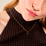 Collier Adelphine Acier Jaune - Bijoux sans pierre Femme | Histoire d&rsquo;Or
