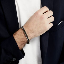 Bracelet Nuku Acier Blanc - Bracelets Homme | Histoire d’Or