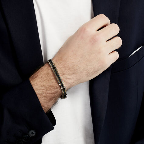 Bracelet Nuku Acier Blanc - Bracelets Homme | Histoire d’Or