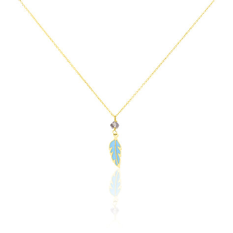 Collier Or Jaune - Bijoux Plume Enfant | Histoire d’Or