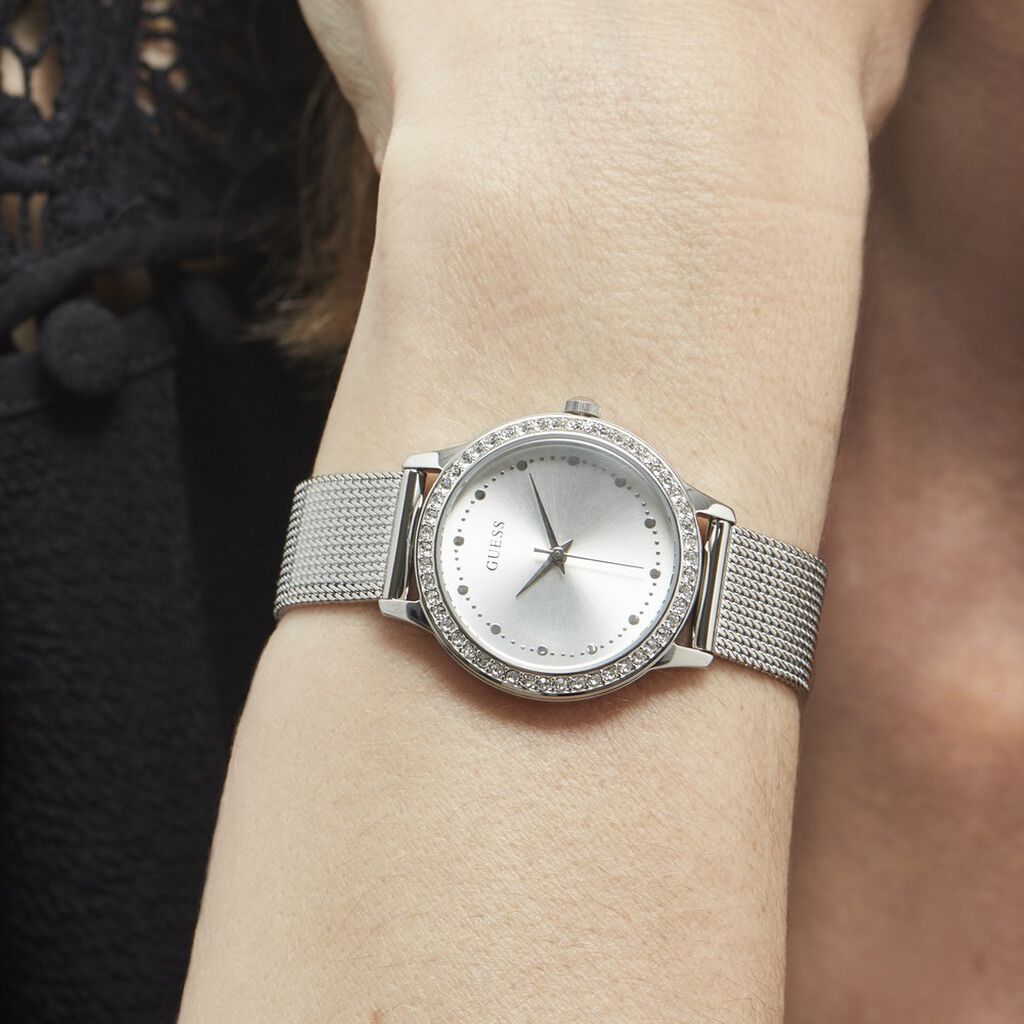 Montre Guess Chelsea Blanc - Montres Femme | Histoire d’Or