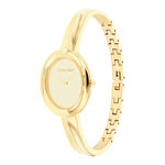 Montre Calvin Klein Twisted Bezel Dor&eacute; - Montres Femme | Histoire d&rsquo;Or