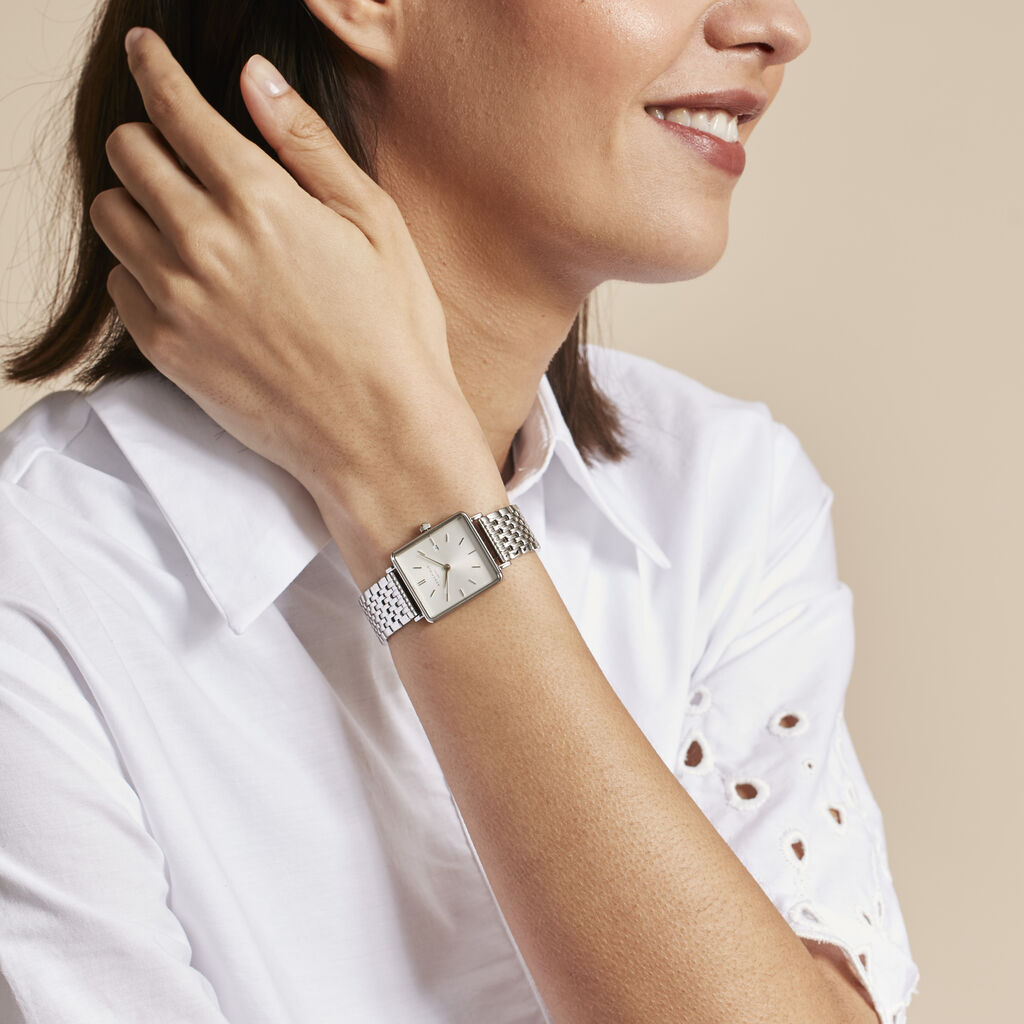 Montre Rosefield Boxy Blanc - Montres Femme | Histoire d’Or