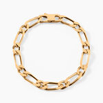 Bracelet Cameron Plaqu&eacute; Or Jaune - Bracelets cha&icirc;ne Femme | Histoire d&rsquo;Or