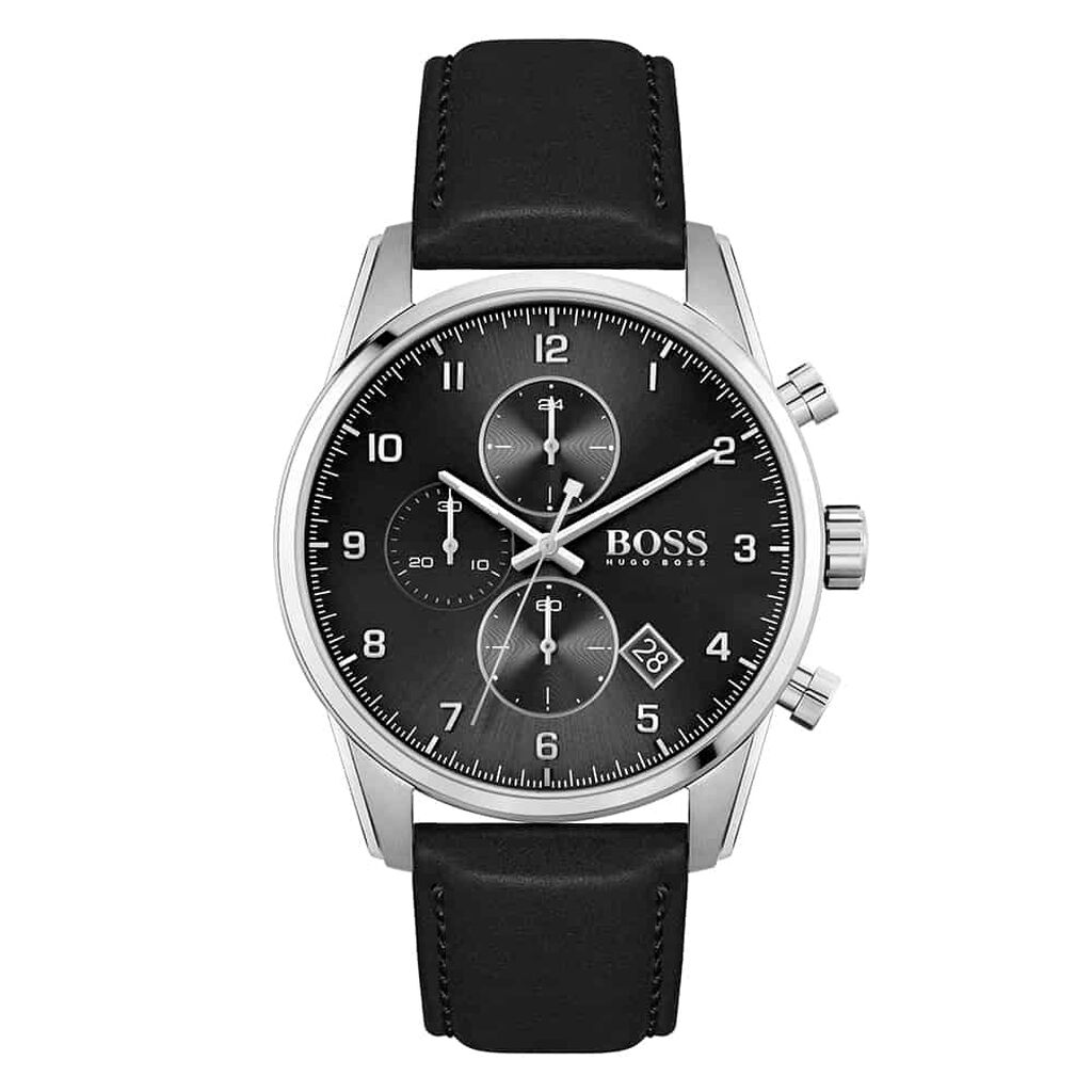 Montre Boss Skymaster Noir - Montres Homme | Histoire d&rsquo;Or
