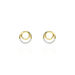 Boucles D'oreilles Puces Atlanta Or Jaune Diamant - Clous d'oreilles Femme | Histoire d’Or