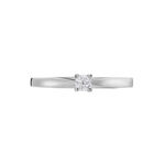 Bague Solitaire Morrigane Or Blanc Diamant - Bagues solitaires Femme | Histoire d&rsquo;Or