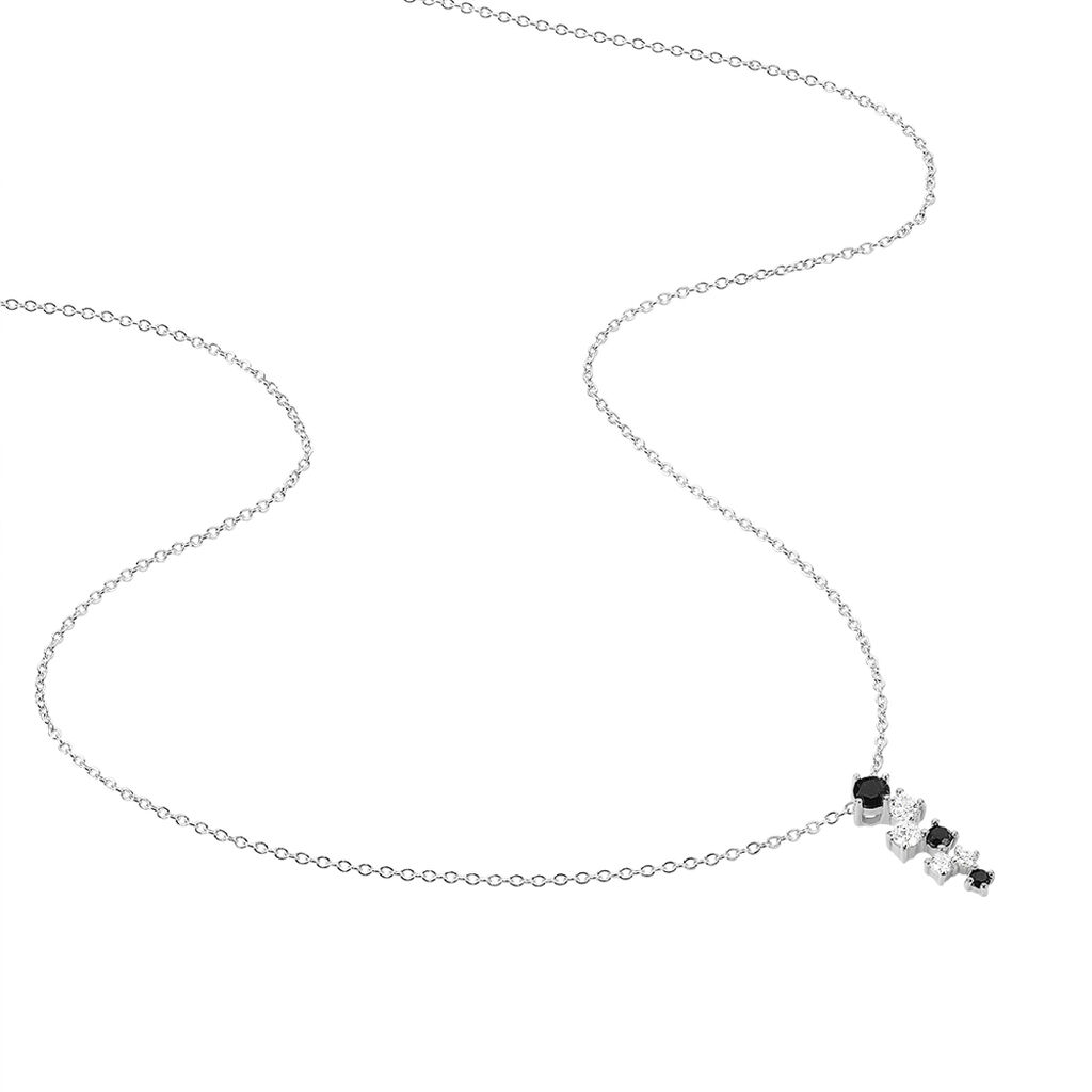 Collier Gaya Argent Blanc Oxyde De Zirconium - Colliers fantaisie Femme | Histoire d’Or