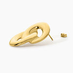 Bijoux D'Oreilles Nancie Acier Dor&eacute; - Boucles d'oreilles fantaisie Femme | Histoire d&rsquo;Or