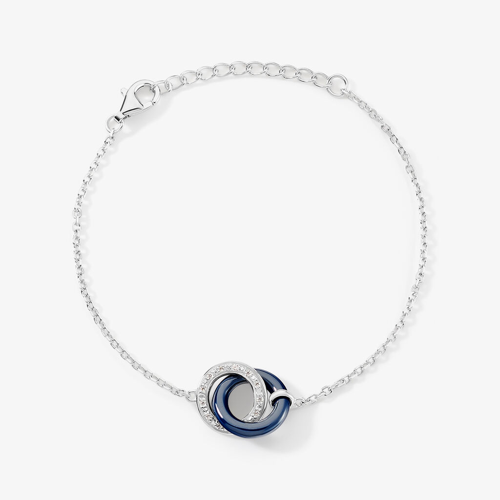 Bracelet Grizzel Argent Blanc Oxyde De Zirconium - Nouveautés Femme | Histoire d’Or