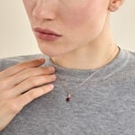 Collier Or Rose Clothilde Rhodolite - Anniversaire Femme | Histoire d&rsquo;Or