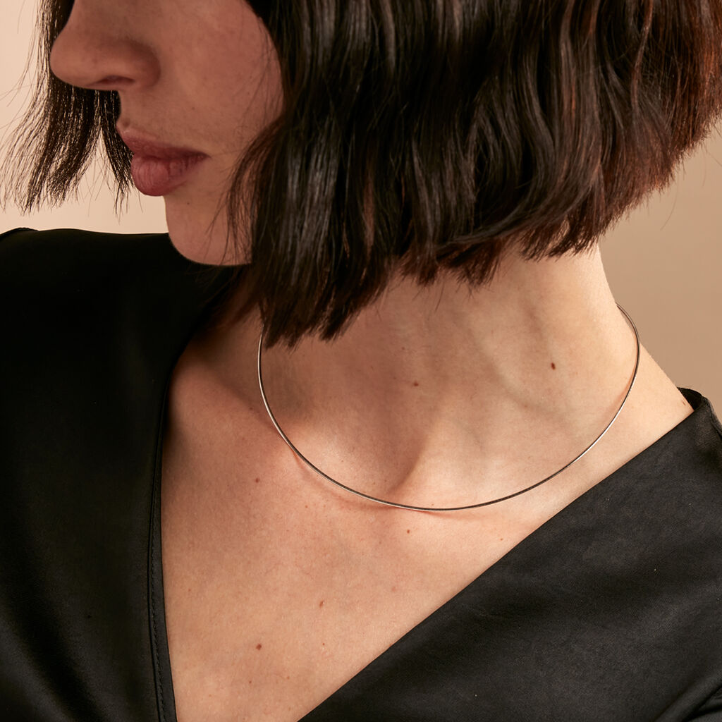 Collier Olearia Or Bicolore - Chaines Femme | Histoire d’Or