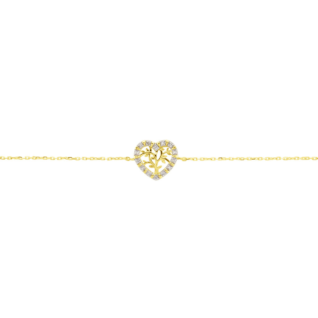 Bracelet Or Jaune Norissa Diamants - Bracelets Femme | Histoire d’Or