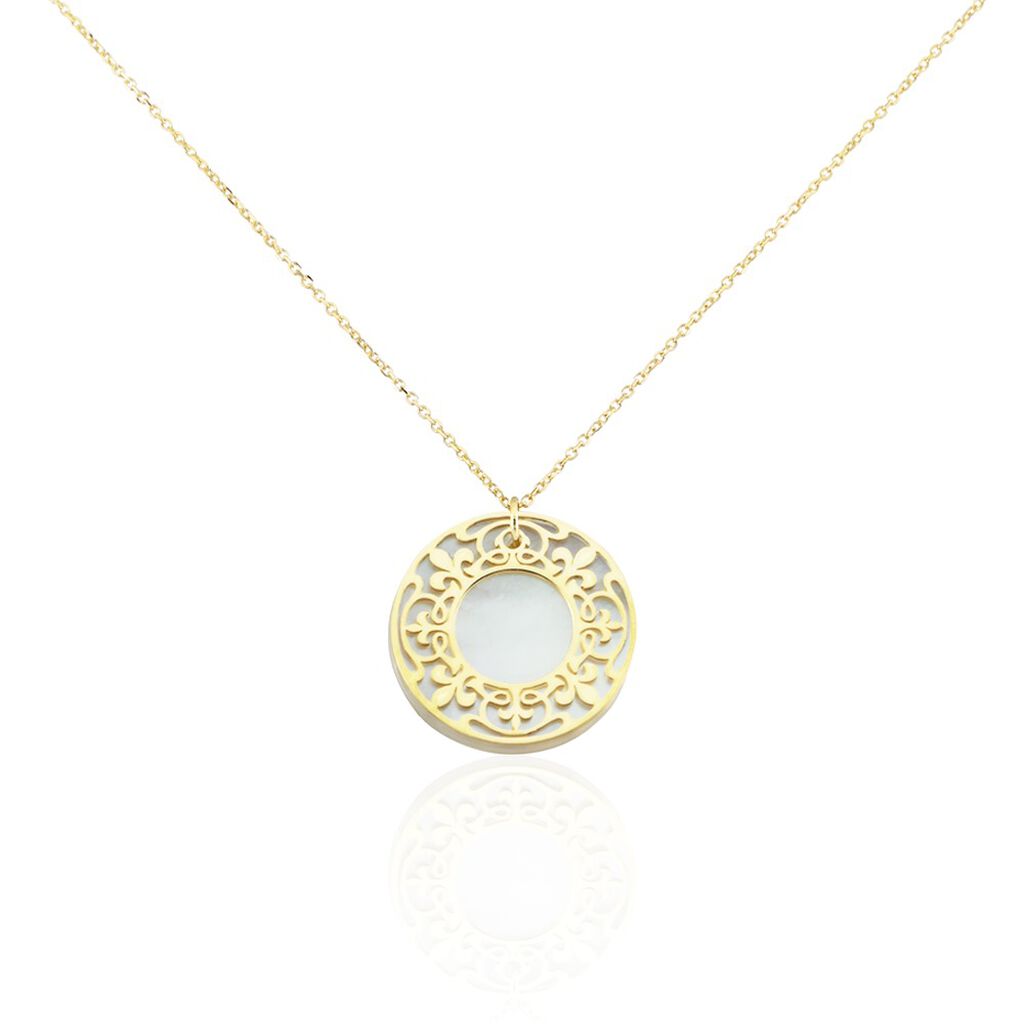 Collier Gisselle Or Jaune Nacre - Colliers Femme | Histoire d’Or