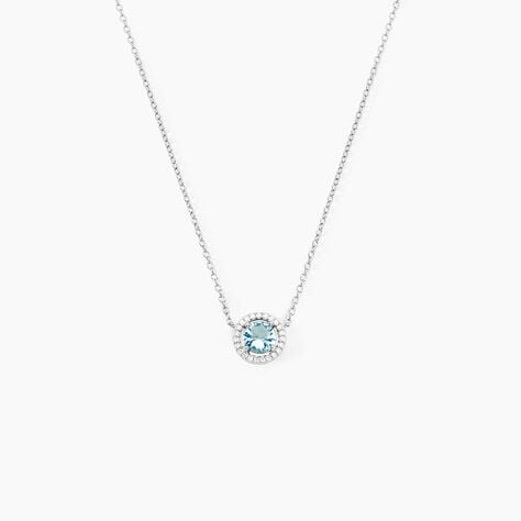 Collier Rio Argent Blanc Oxyde De Zirconium - Colliers fantaisie Femme | Histoire d&rsquo;Or