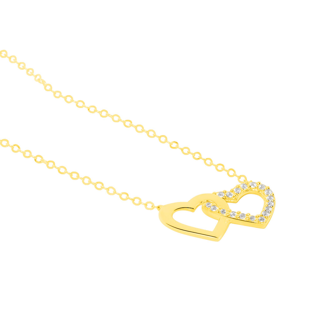 Collier Bassam Or Jaune Oxydes De Zirconium - Colliers Femme | Histoire d’Or