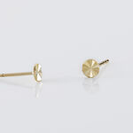 Boucles D'oreilles Puces Berangere Cercle Or Jaune - Clous d'oreilles Femme | Histoire d&rsquo;Or