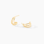 Cr&eacute;oles Wenonah Or Jaune Oxyde De Zirconium - Boucles d'oreilles cr&eacute;oles Femme | Histoire d&rsquo;Or
