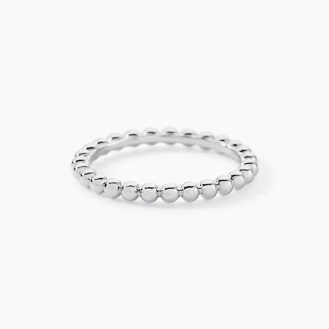 Bague Louisette Argent Blanc - Bagues fantaisie Femme | Histoire d’Or