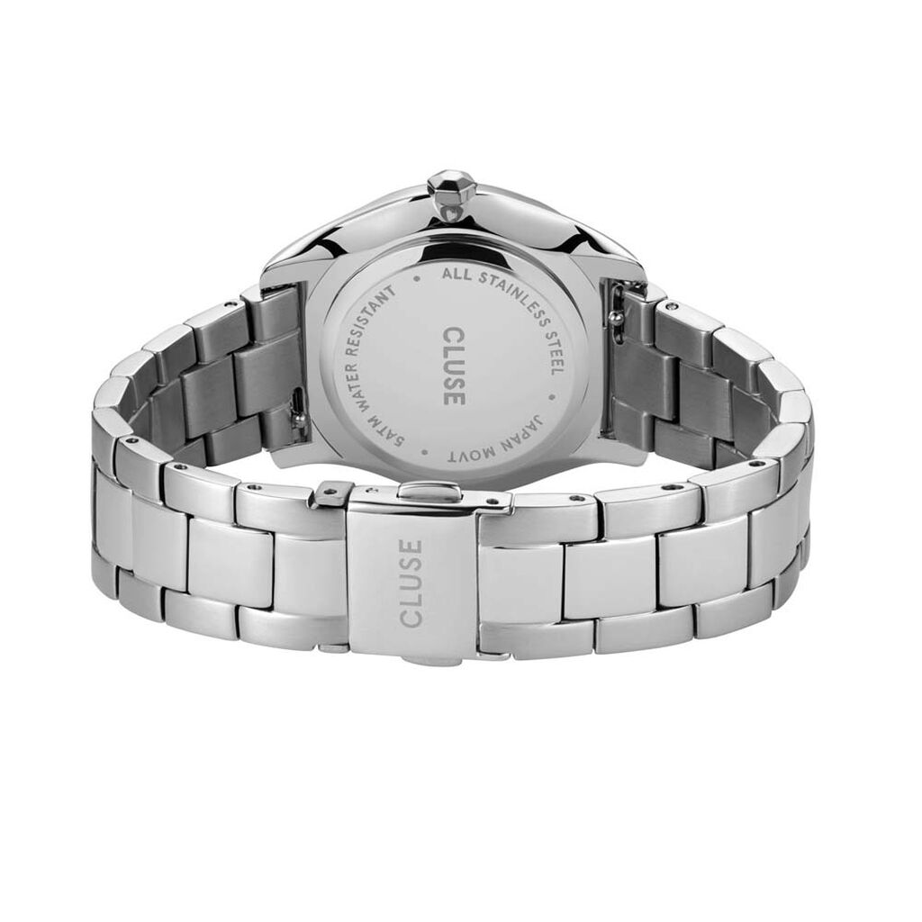 Montre Cluse Feroce Petite Acier Blanc - Montres Femme | Histoire d’Or