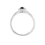 Bague Solitaire Eulalio Argent Blanc Oxyde De Zirconium - Bagues solitaires Femme | Histoire d&rsquo;Or