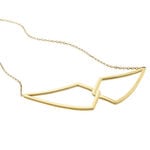 Collier Sautoir Adelind Acier Jaune - Sautoirs Femme | Histoire d&rsquo;Or